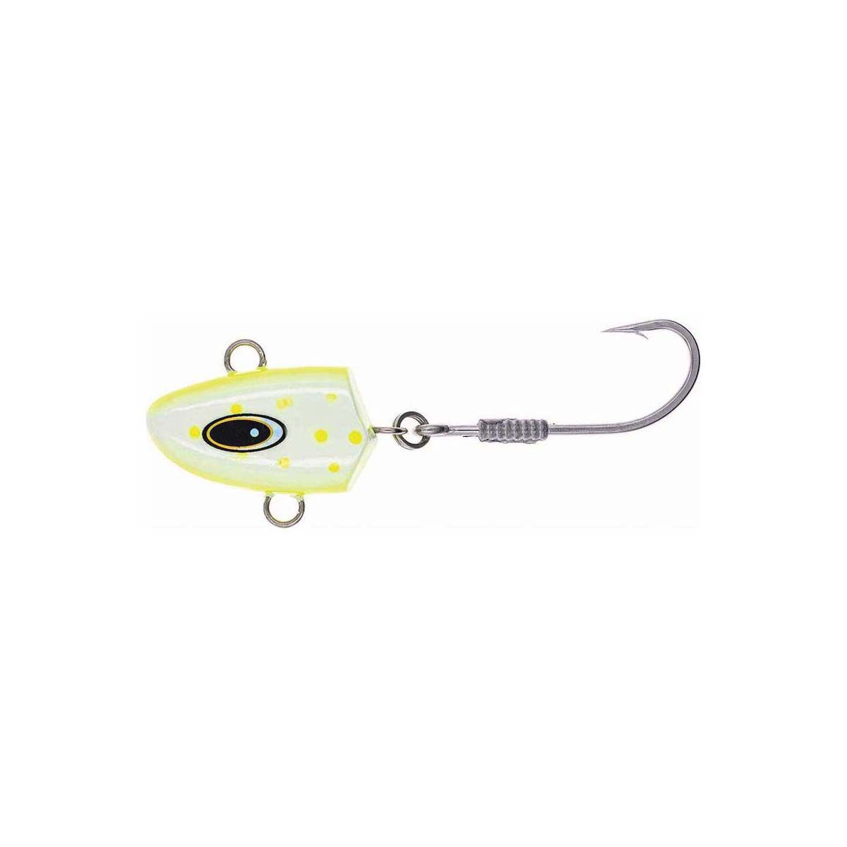 Vexed Dhu Bomb Jig Head 250g Chartreuse Glow, , bcf_hi-res